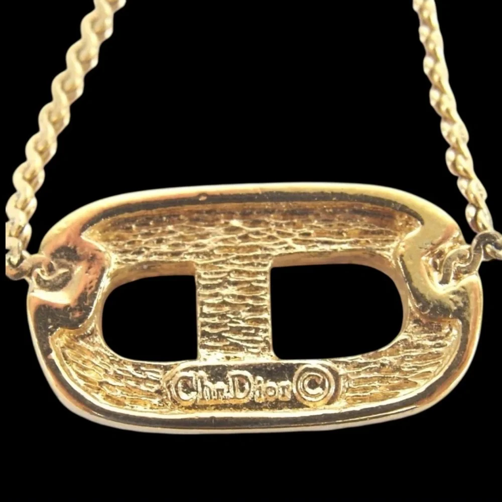 DIOR CD Logo Necklace 🤩 - Picture 5 of 9